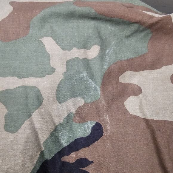 Vintage M65 Field Jacket Large Alpha Ind Woodland Camo Grunge Streetwear Skater - Picture 14 of 15